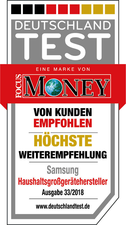 Platz 1 für Samsung beim Deutschlandtest