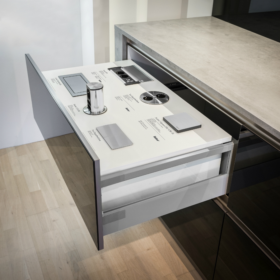 Schalter-Design im Auszug zeigen: Küchenplaner-Magazin