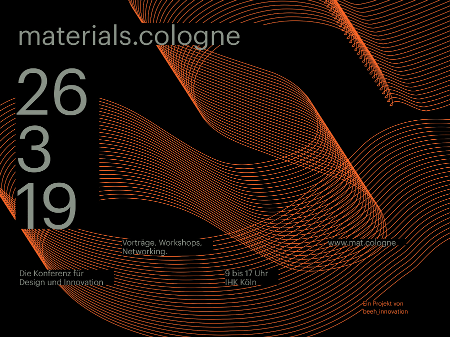 materials.cologne: Konferenz für Design und Innovation