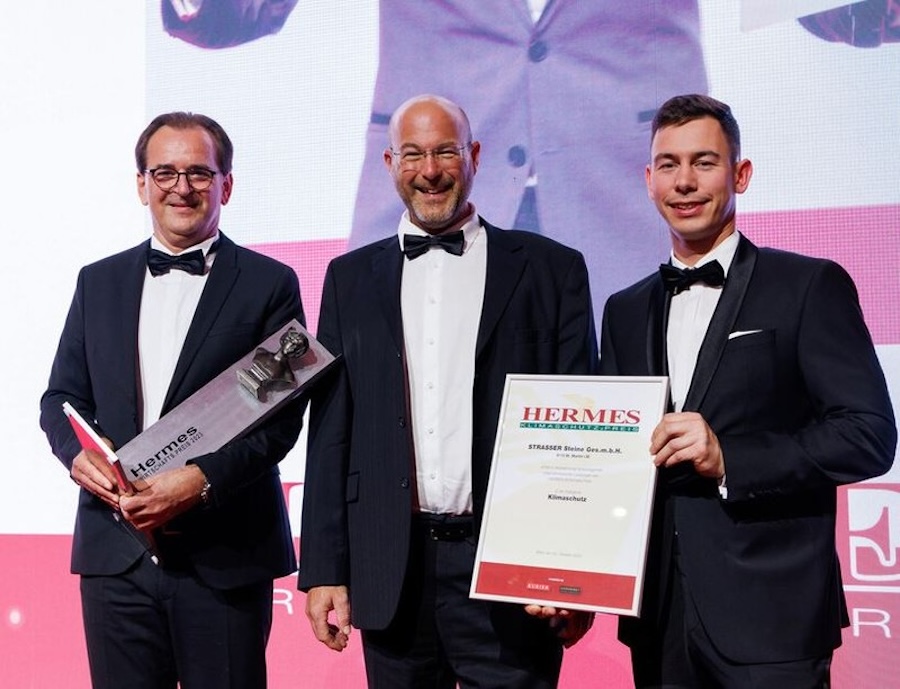 Klimaschutzpreis für Strasser Klimaschutzpreis für Strasser